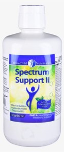 BRAINCHILD SPECTRUM SUPPORT II PART A-VITAMINS - vitamins and minerals for neurological, metabolic and digestive support - 947 ml