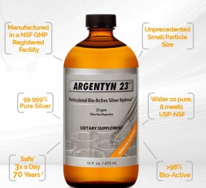 ARGENTYN 23 - Srebro koloidalne - naturalny antybiotyk i środek dezynfekcyjny - 236 ML